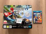 Te koop - Wii U 32GB - Zwart + Mario Kart 8 + Just Dance, Avontuur en Actie, Online, Gebruikt, Ophalen of Verzenden