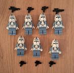 7x Original Lego Star Wars Episode 3 Phase 2 Clone Pilots, Ophalen, Zo goed als nieuw, Lego
