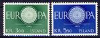 IJsland 1960 - CEPT nr 343 - 344 **, Postzegels en Munten, Postzegels | Thematische zegels, Verzenden, Postfris