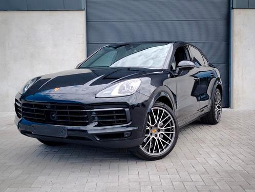 Porsche cayenne coupe 22inch Bose 360cam panorama, Auto's, Porsche, Bedrijf, Te koop, Cayenne, Benzine, Euro 6, Zwart, Zwart, Leder