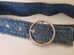 riem / VINTAGE / Jeans denim, Vêtements | Femmes, Ceintures, Enlèvement ou Envoi, 90 à 100 cm, Autres couleurs, Porté