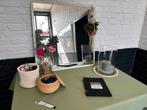 Spiegel - decoratie trouwfeest, Ophalen, Gebruikt, Vierkant, 75 tot 100 cm