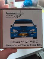 Subaru S12WRC échelle 1/24, Hobby en Vrije tijd, Modelbouw | Auto's en Voertuigen, Zo goed als nieuw, Tamiya