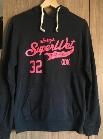 Donkerblauwe hoodie maat S  beschikbaar voor biedingen