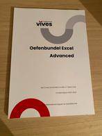 Oefenbundel Excel Advanced, Boeken, Informatica en Computer, Ophalen, Nieuw