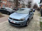 Volkswagen Golf Team (bj 2010), Auto's, Volkswagen, Euro 5, Gebruikt, 4 cilinders, Blauw