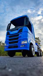 Op voorraad, Scania elektrische truck met aanhanger, Kinderen en Baby's, Ophalen of Verzenden, Nieuw