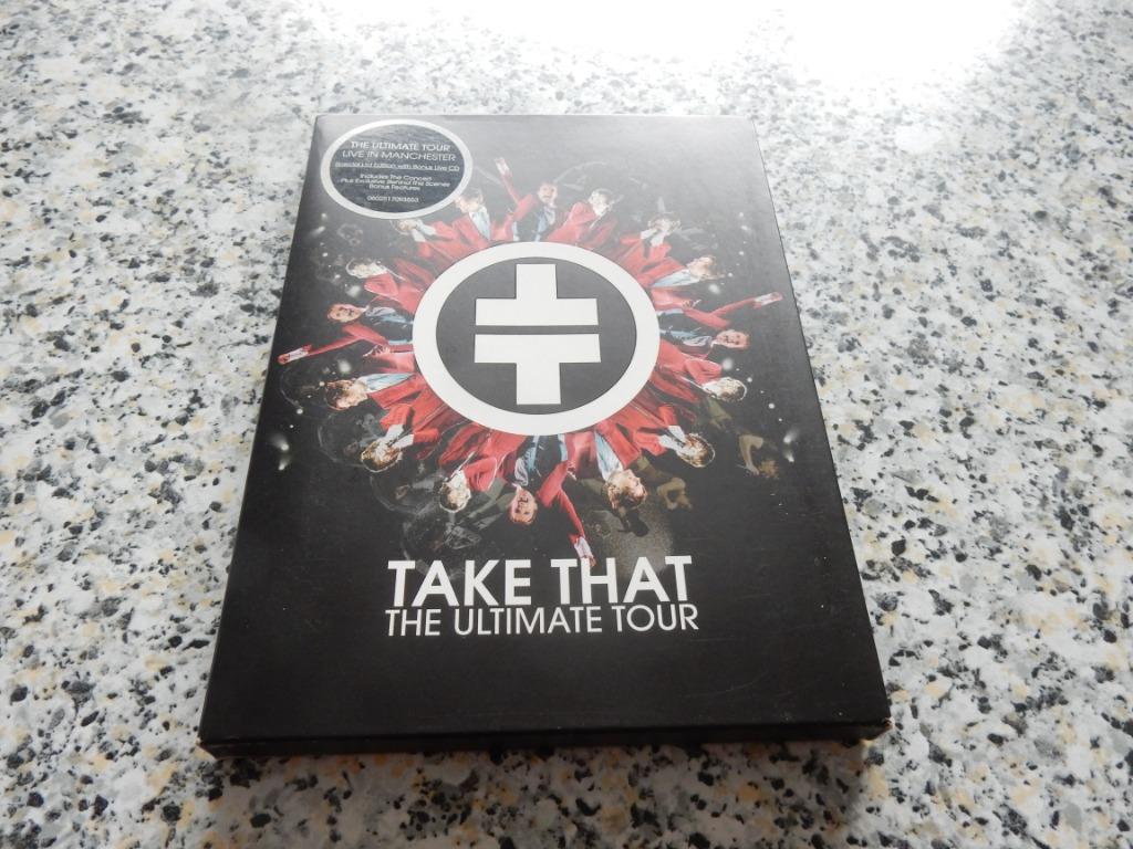 nr.1620 - Dvd: take that - the ultimate tour - muziek, Cd's en Dvd's, Dvd's | Muziek en Concerten, Muziek en Concerten, Ophalen of Verzenden