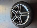 4x 19inch velgen met winterbanden, voor Mercedes als nieuw!, Auto-onderdelen, Ophalen, Winterbanden, Band(en)