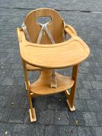 Houten kinderstoel, Kinderen en Baby's, Ophalen, Gebruikt, Meegroeistoel, Gordel(s)