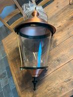 Koperen buitenlamp Nostalux (K2B aan ketting), Tuin en Terras, Buitenverlichting, Ophalen, Overige materialen, Minder dan 50 watt