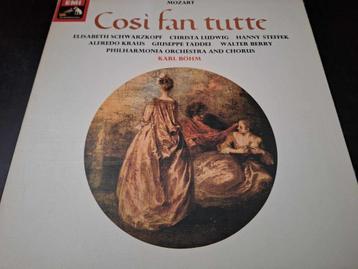 Mozart / Böhm - Così Fan Tutte Box 3 x Lp's Vinyl, 12 pouces, Enlèvement ou Envoi, Utilisé, Romantique