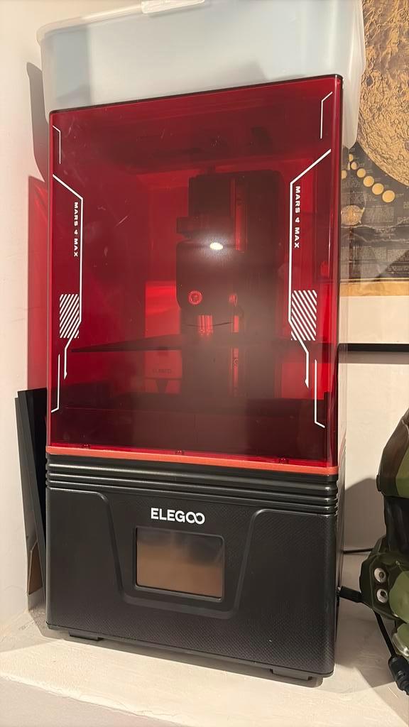 Elegoo Mars 4 Max, Computers en Software, 3D Printers, Zo goed als nieuw, Ophalen