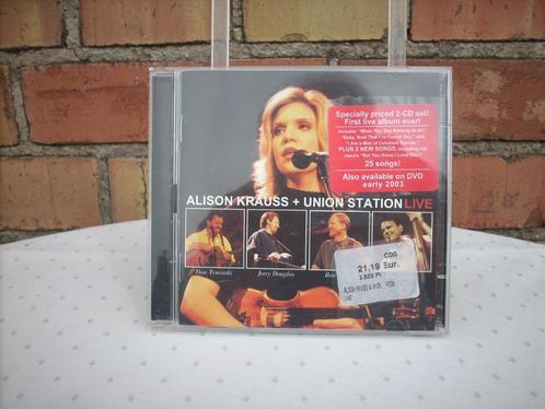 dubbel CD Alison Krauss & Union Station, bluegrass / country, CD & DVD, CD | Country & Western, Comme neuf, Enlèvement ou Envoi