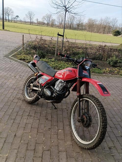 Honda xl 500 s 1981, Motoren, Motoren | Oldtimers, Enduro, 12 t/m 35 kW, 1 cilinder, Ophalen of Verzenden