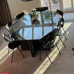 Tafel eetkamer JASBERG GRANIET voor binnen of buiten., Ophalen, Overige materialen, Gebruikt, 100 tot 150 cm