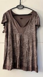 Blancheporte bruine T-shirt met korte mouwen, Kleding | Dames, T-shirts, Bruin, Maat 46/48 (XL) of groter, Ophalen of Verzenden