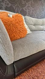 Hoekbank met chaise longue - gris, Enlèvement, Comme neuf