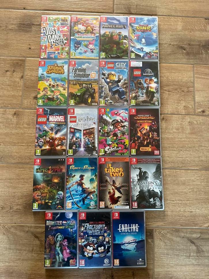 Nintendo switch games, Games en Spelcomputers, Games | Nintendo Switch, Gebruikt, Ophalen of Verzenden