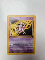 Pokemon: Mr Mime 1st edition (non-holo), Hobby en Vrije tijd, Ophalen of Verzenden, Zo goed als nieuw, Losse kaart