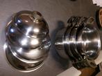 kookpotten, Huis en Inrichting, Inox, Gebruikt, Keramische plaat, Ophalen