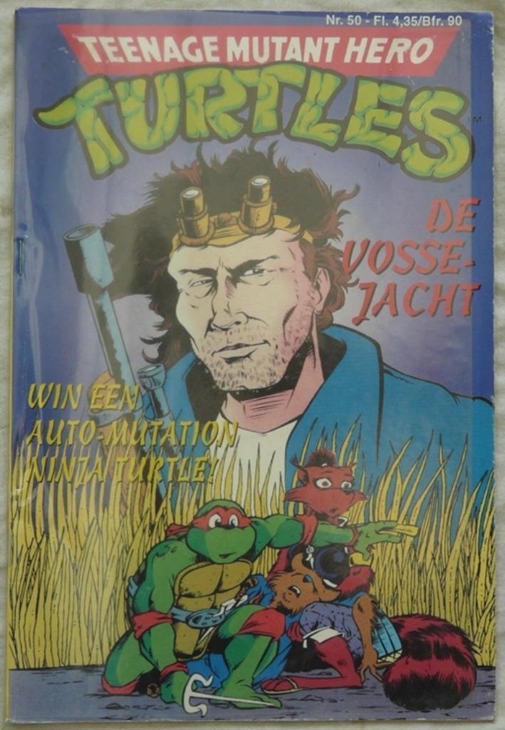 Strip Comic, TEENAGE MUTANT HERO TURTLES, Nr.50, 1995.(1), Boeken, Strips | Comics, Gelezen, Eén comic, Europa, Ophalen of Verzenden