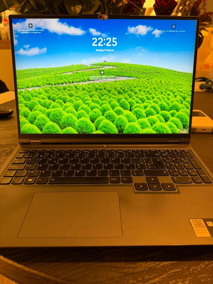 Lenovo Legion 5 pro 16ACH6H storm grey&black + draadlozemuis, Computers en Software, Windows Laptops, Gebruikt, 16 inch, SSD, 4 Ghz of meer