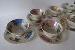 Vintage Magnifique ensemble de 7 tasses et sous-tasses, Antiquités & Art, Antiquités | Services (vaisselle) pièces, Enlèvement ou Envoi