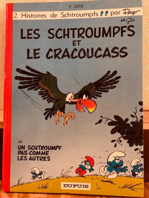 Les Schtroumpfs # 5 les schtroumpfs et le cracoucass  1969, Livres, BD, Comme neuf, Une BD, Enlèvement ou Envoi