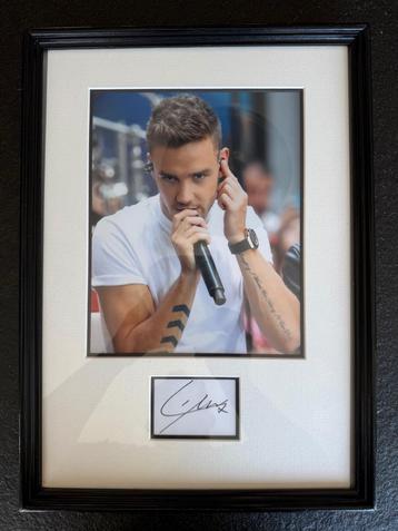 Liam Payne HAND SIGNED Photo Display (with Certificate) beschikbaar voor biedingen