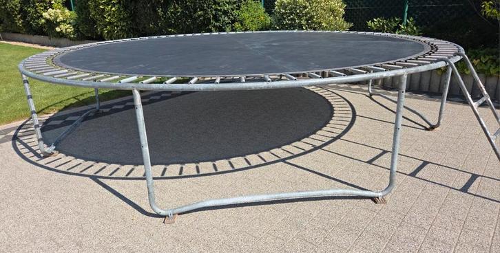 Trampoline van 4,20m, Kinderen en Baby's, Speelgoed | Buiten | Trampolines, Zo goed als nieuw, Ophalen