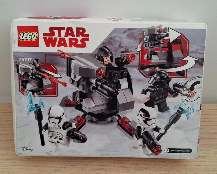 LEGO STAR WARS 75197 SPECIALISTISCHE GEVECHTSPAKKET, Kinderen en Baby's, Speelgoed | Duplo en Lego, Zo goed als nieuw, Lego, Complete set