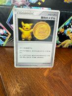 victory medal pikachu, Ophalen of Verzenden, Nieuw, Losse kaart, Foil