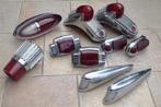 Lot 10 Amerikaanse oldtimer achterlichten, Ophalen of Verzenden, Gebruikt, Overige automerken