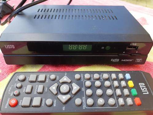 Listo HD dvbt TNTHD, Audio, Tv en Foto, Televisie-accessoires, Gebruikt, Ophalen of Verzenden