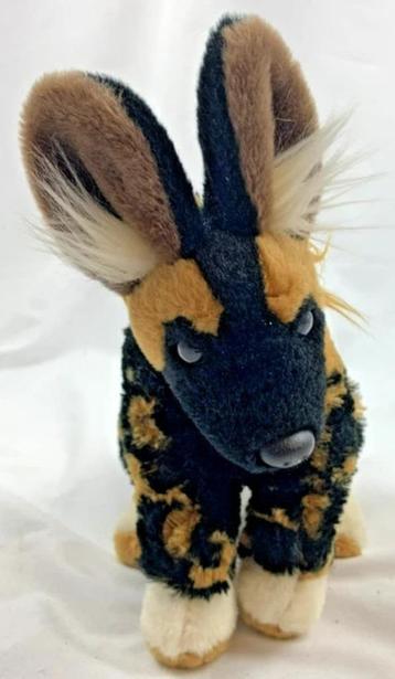 Wild Republic Afrikaanse wilde hond pluche knuffel 25 cm beschikbaar voor biedingen