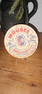 Brasserie bière sous-bock Mousel Sobexport, Collections, Enlèvement ou Envoi, Utilisé, Sous-bock, Autres marques