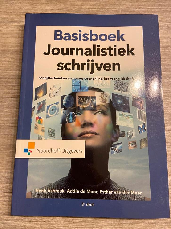 Addie de Moor - Basisboek journalistiek schrijven, Boeken, Studieboeken en Cursussen, Nieuw, Ophalen of Verzenden