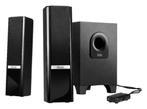 Hercules 2.1 Gloss in goede staat 2.1 speakers: simpel en ve, Audio, Tv en Foto, Luidsprekerboxen, Gebruikt, Minder dan 60 watt