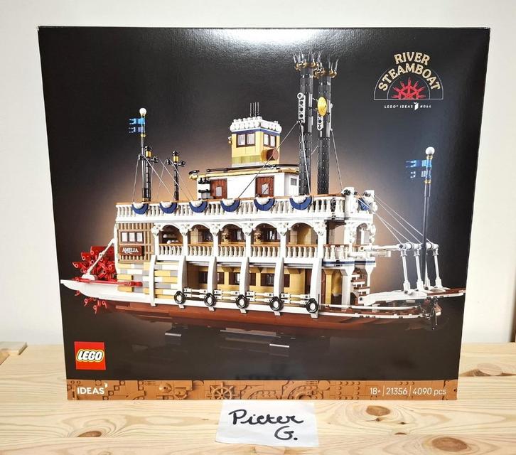 21356 - Lego River Steamboat Amelia - Nieuw & Sealed, Kinderen en Baby's, Speelgoed | Duplo en Lego, Nieuw, Lego, Complete set