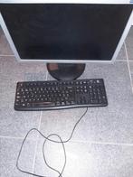 Pc scherm en klavier, Computers en Software, Monitoren, Ophalen, Zo goed als nieuw