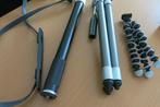Set van 2 statieven en een standaard., Ophalen, Gebruikt, Minder dan 150 cm, Driepoot