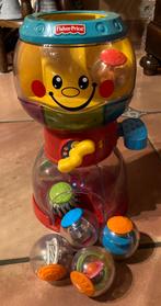 Fisherprice ballen machine 6 ballen+9 gratis., Ophalen of Verzenden, Zo goed als nieuw, Speelset, Met geluid