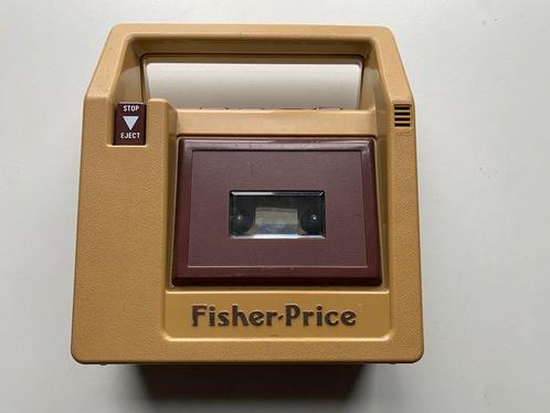 1980 Vintage Fisher-Price cassette speler., Kinderen en Baby's, Speelgoed | Fisher-Price, Zo goed als nieuw, Overige typen, Met geluid