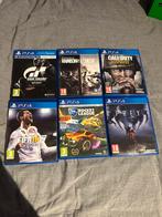 Pack de 6 jeux PS4, Ophalen of Verzenden, Zo goed als nieuw