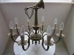 koperen luchter, Huis en Inrichting, Lampen | Kroonluchters, Ophalen, Zo goed als nieuw