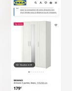 Penderie BRIMNES, Enlèvement