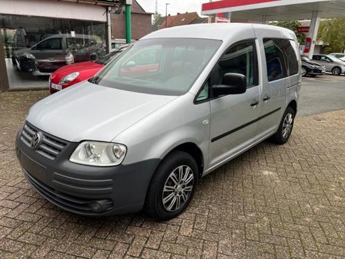 vw caddy 1.9 tdi , 7 zetels, CAR PASS,airco, Autos, Volkswagen, Entreprise, Caddy Maxi, ABS, Airbags, Air conditionné, Alarme