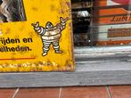 Vintage MICHELIN oud reclamebord, Verzamelen, Ophalen, Gebruikt, Reclamebord