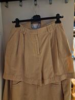 Setje Guess vest +short maat medium 38, Comme neuf, Beige, Taille 38/40 (M), Guess